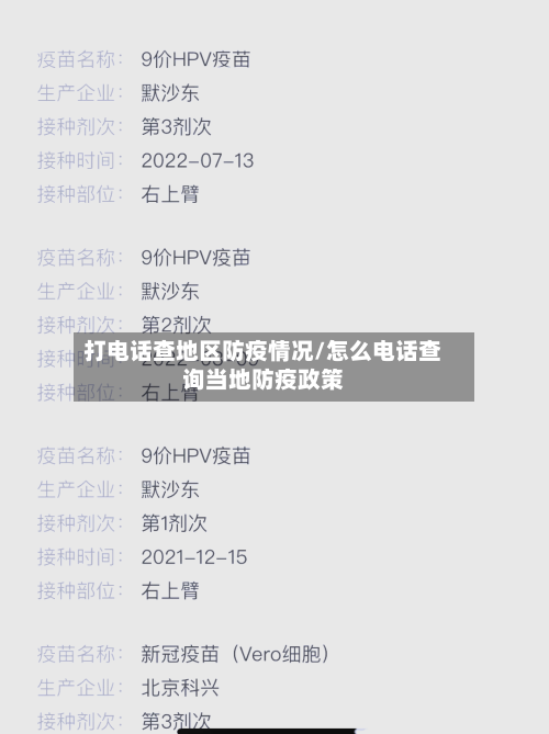 打电话查地区防疫情况/怎么电话查询当地防疫政策-第1张图片