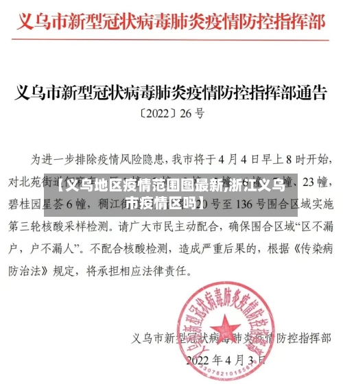 【义乌地区疫情范围图最新,浙江义乌市疫情区吗】-第1张图片