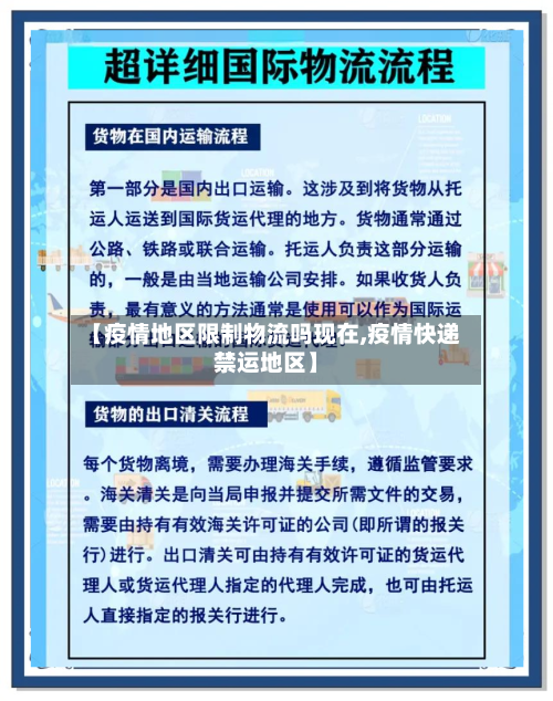 【疫情地区限制物流吗现在,疫情快递禁运地区】-第1张图片