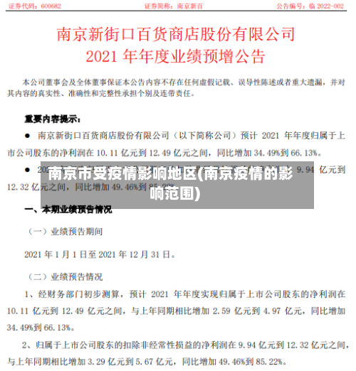 南京市受疫情影响地区(南京疫情的影响范围)-第1张图片