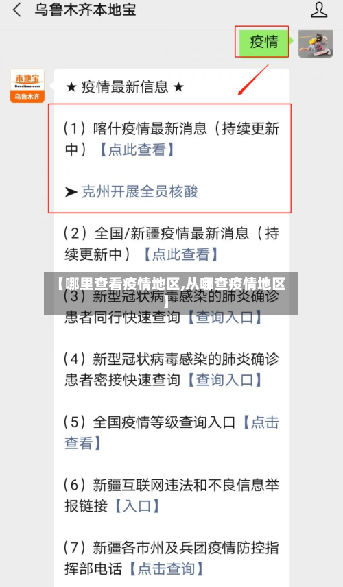【哪里查看疫情地区,从哪查疫情地区】-第1张图片